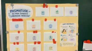 Mokykloje paminėjome Pasaulinę psichikos sveikatos dieną